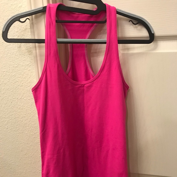 lululemon athletica Tops - Lululemon tank hot/bright pink
